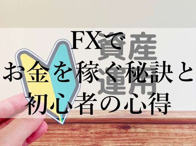 FXでお金を稼ぐ秘訣と初心者の心得