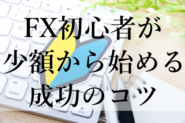 FX初心者が少額から始める成功のコツ